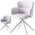 Melville Swivel Dining Chair - Thumbnail 6