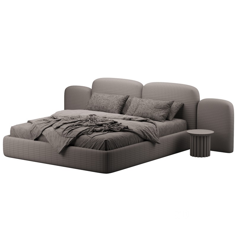 Queen Modern Odasi Takimi Bed by Evmoda Image 3