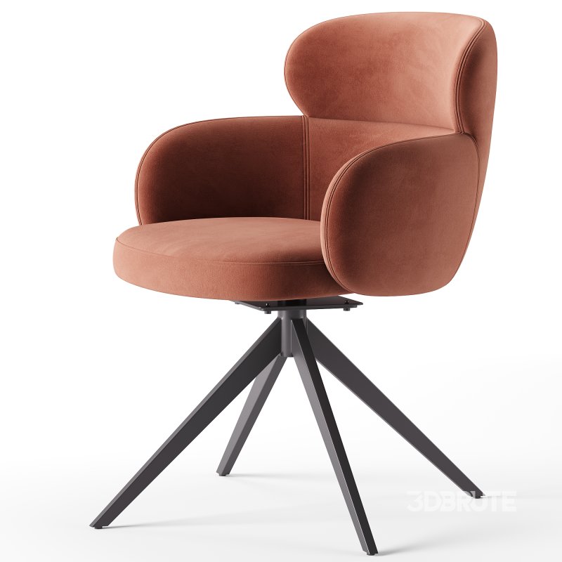 Melville Swivel Dining Chair Image 8
