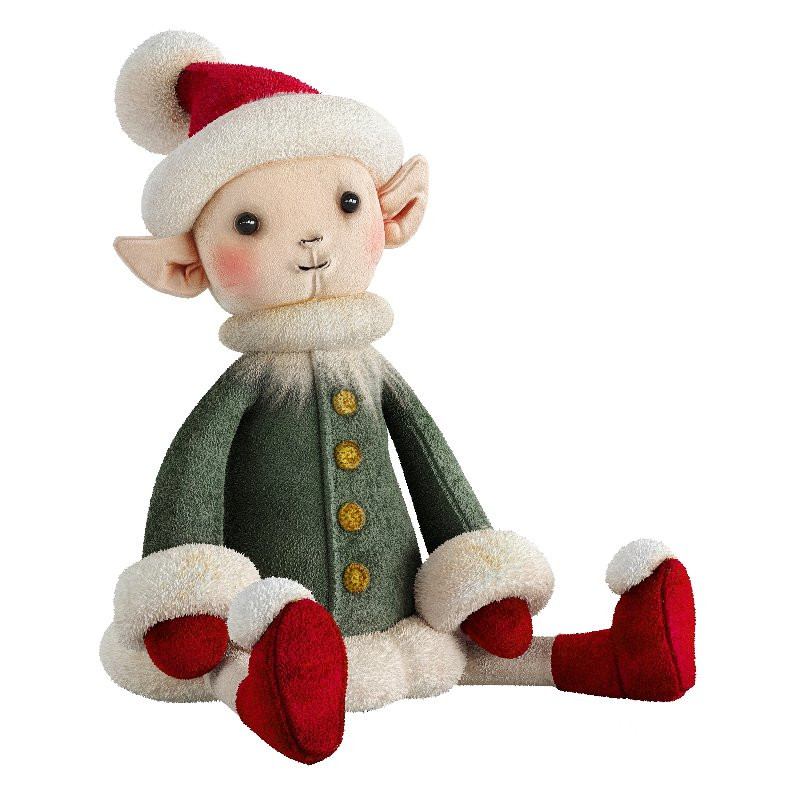 Plush Toys Set 15-Christmas Image 2