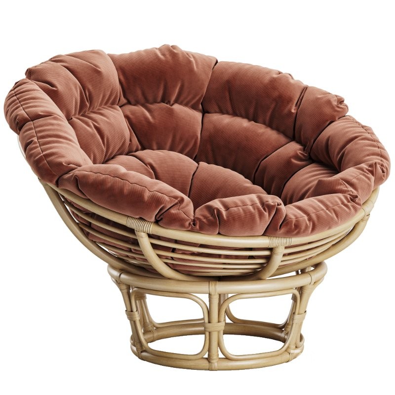 Corduroy Papasan Cushion Image 2