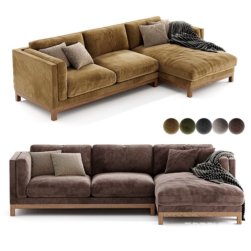 Owen Chaise Sectional Sofa Image 3