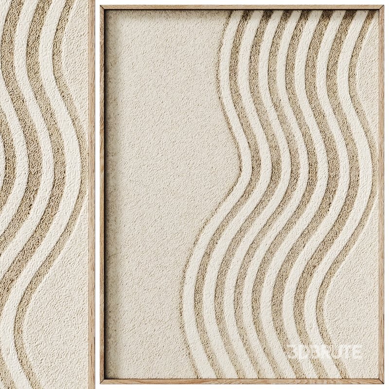 Decorative 3D Art Relief Panels 63 Set Image 3