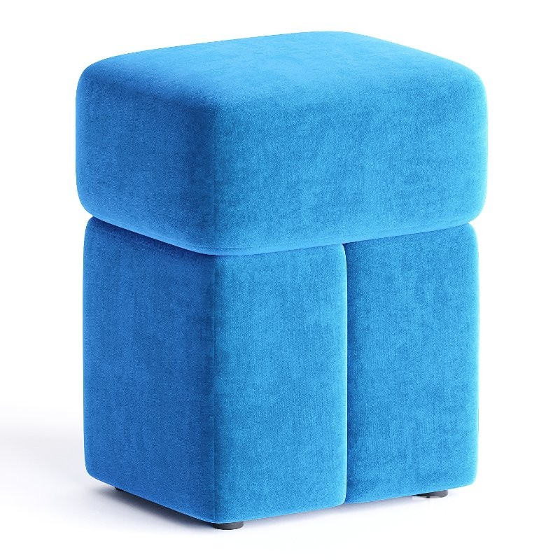 soft corners pouf Image 2