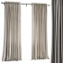 Japandi Linen Blackout Curtains - Thumbnail 1