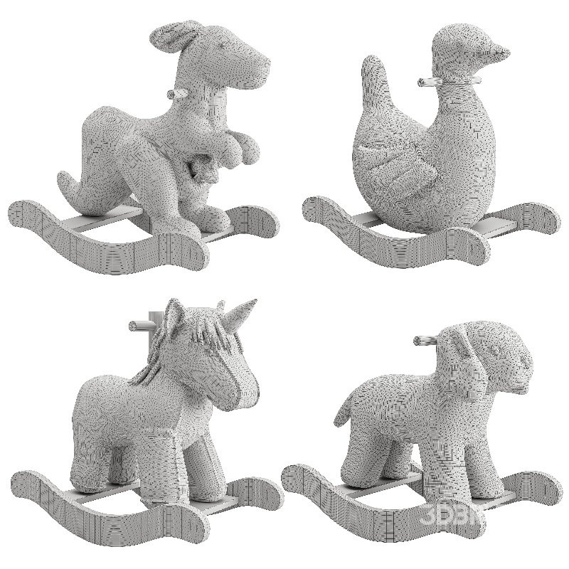 Rocking Plush Toys 02-Pottery barn Image 4