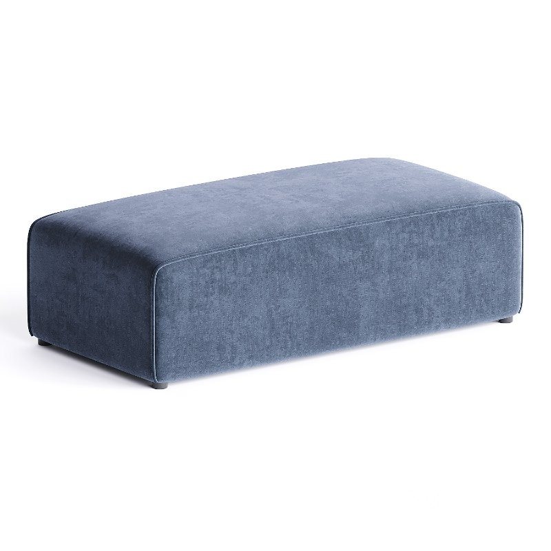 megeve fabric pouf Image 6