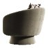 ROCITY Barrel Swivel Accent Chair - Thumbnail 1