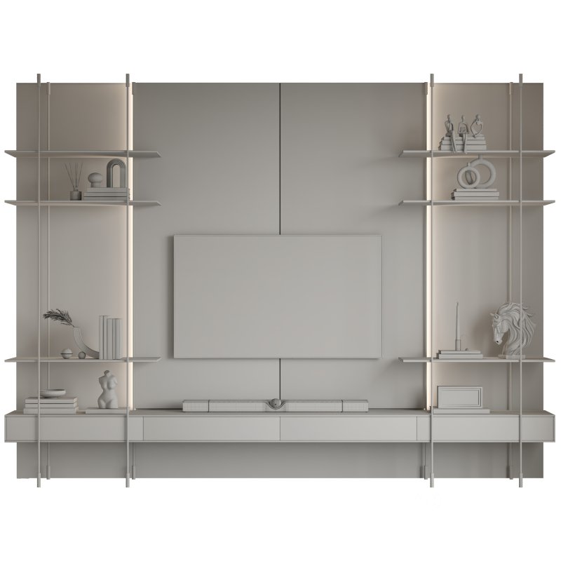 TV Wall-Set 05 Image 1