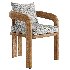 Chloe Teak Dining Chair - Thumbnail 2