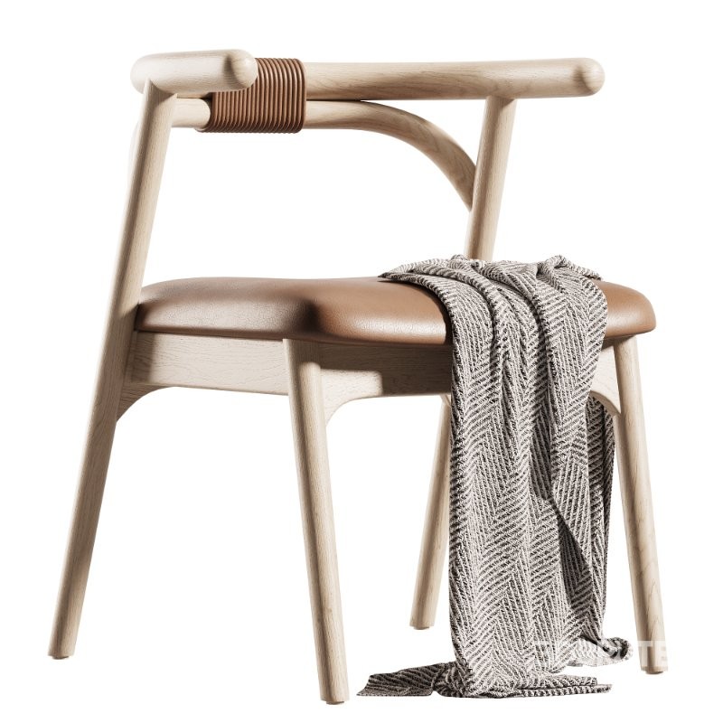 AMPM FERMYO Leather chair Image 1