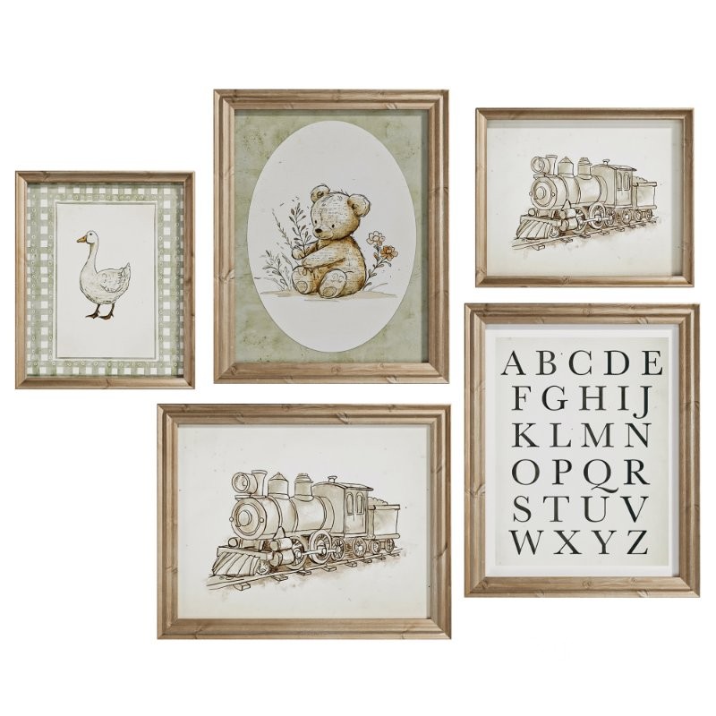 Vintage Gallery Wall for Kids Room Image 2