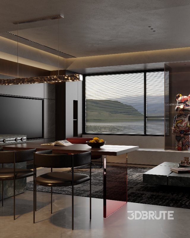 living room dining room Image 5