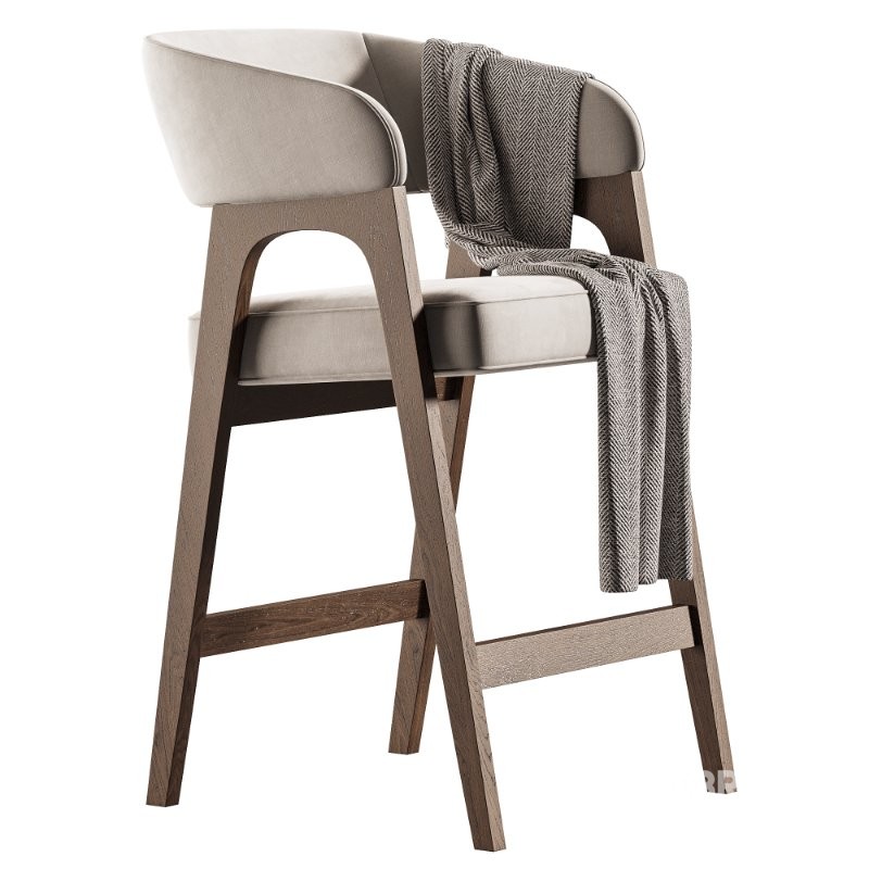 Bern semi-bar stool by deephouse Image 2