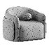 caris swivel lounge chair - Thumbnail 2