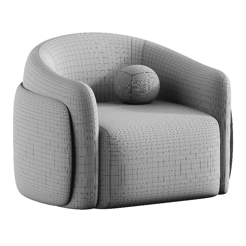 caris swivel lounge chair Image 2