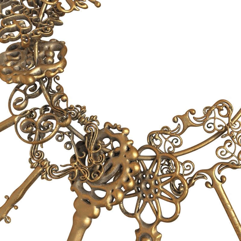 Vintage Keychain 05 Image 5