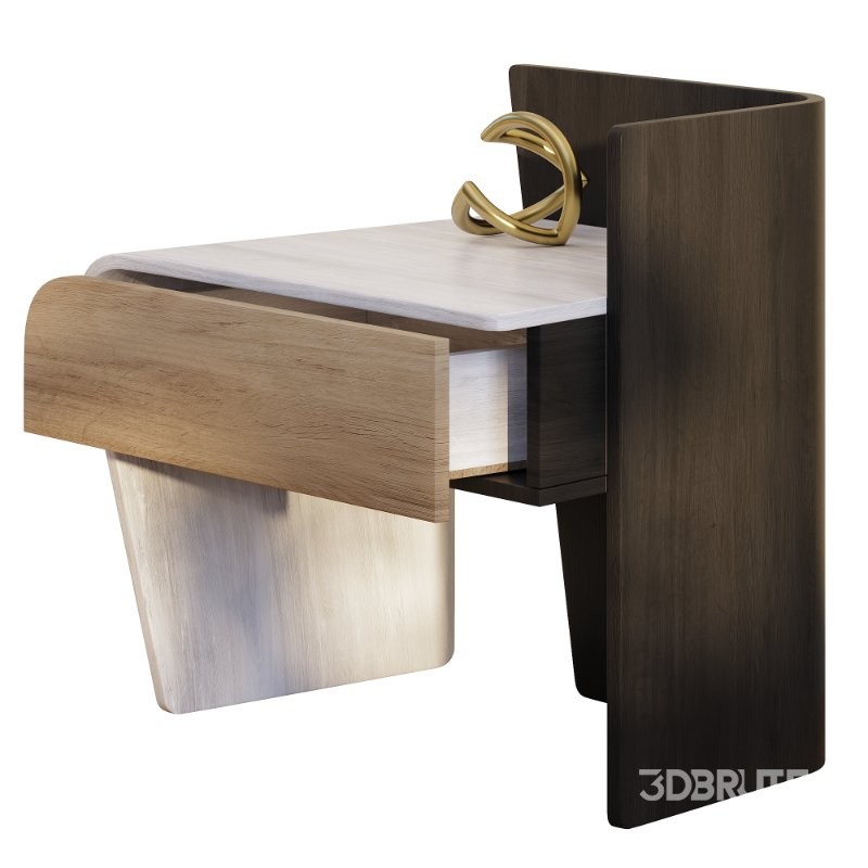 Wingy Bedside Table Image 4