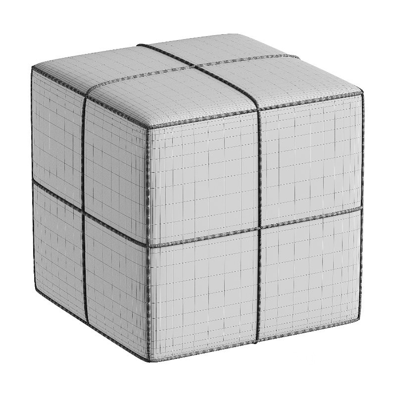 ottoman villon pouf Image 2