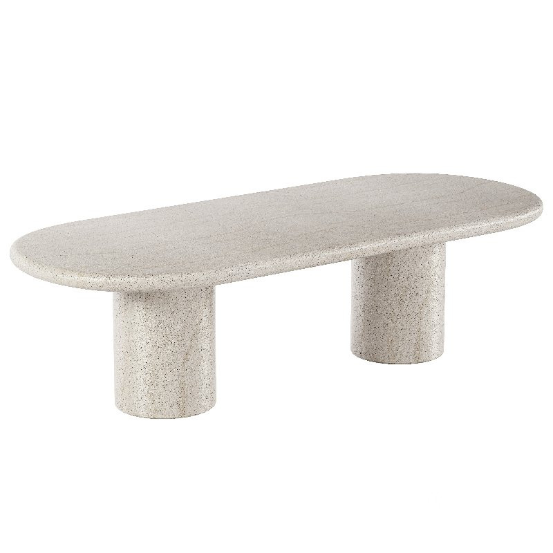 Quaid Outdoor Woven & Upholstered Dining Chair and Poole Outdoor Dining Table Image 1