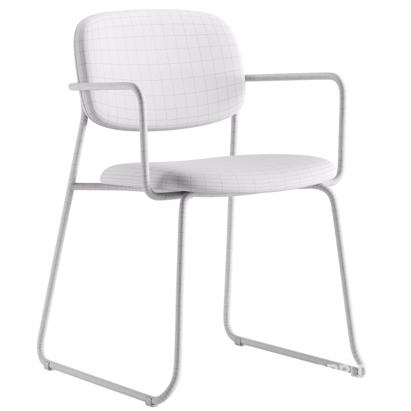 Meli Fabric Chair Image 9