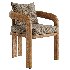 Chloe Teak Dining Chair - Thumbnail 1