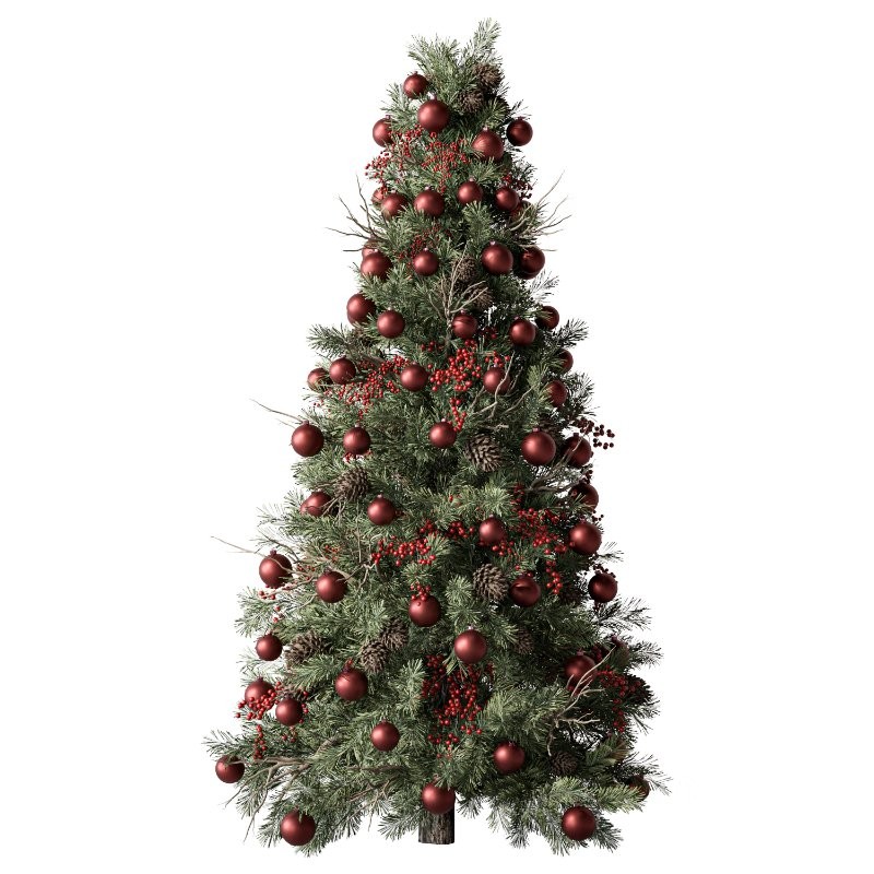 Christmas Decoration Tree Set.2 Image 1