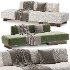 LOVELAND sofa By Moroso - Thumbnail 4