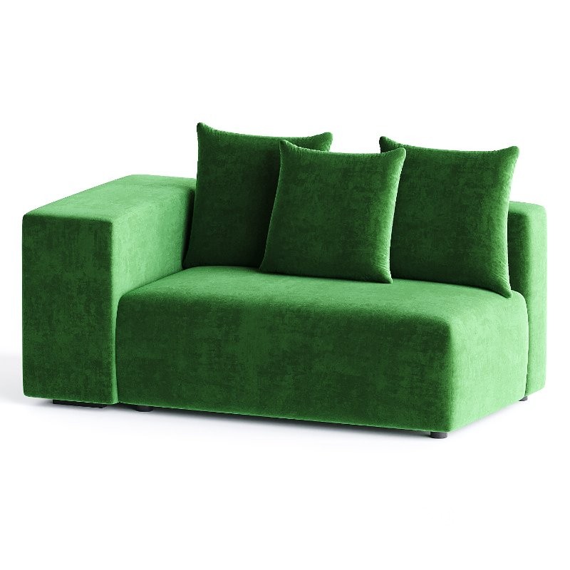 black couch voltaire Image 4