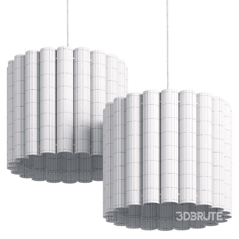 Lucina pendant lamp made of linen Image 2