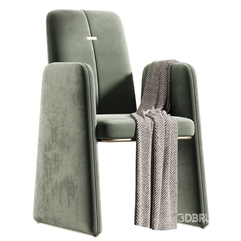 HOTHING YUPPIES Leather chair with armrests Image 1