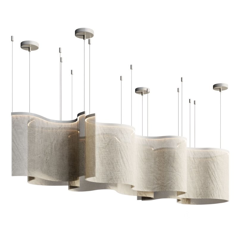 Excitemen Chandelier Fabric Image 3