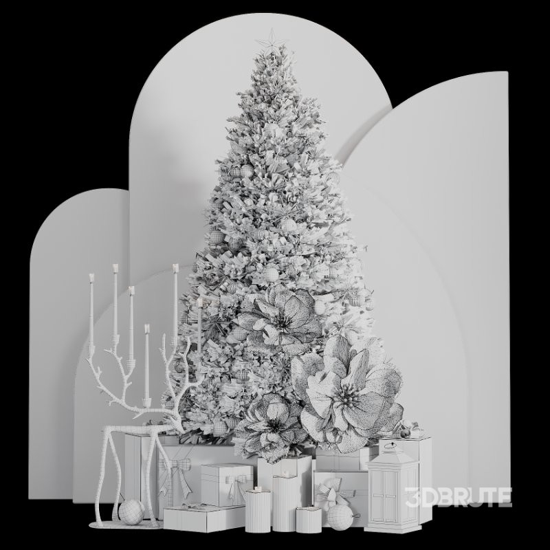 nts, large floral elements, candles, lantern, and luxury gift boxes. Image 1