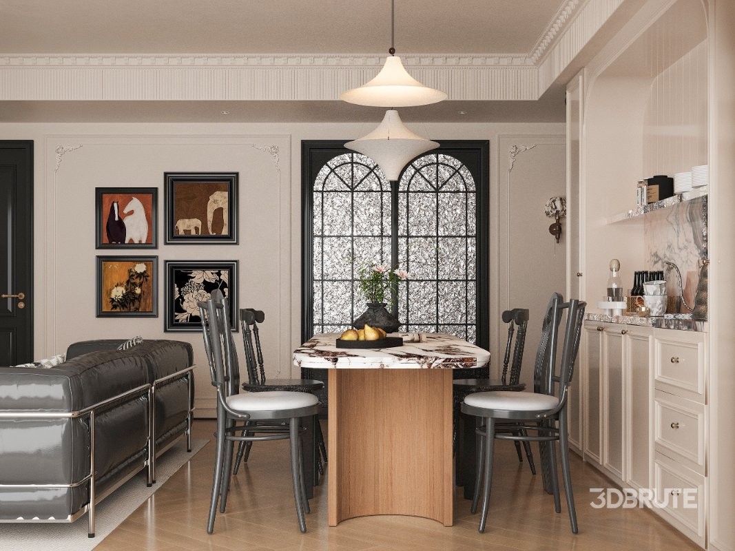 modern dining room Image 1