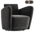 Amelia Swivel Chair 2 - Thumbnail 2