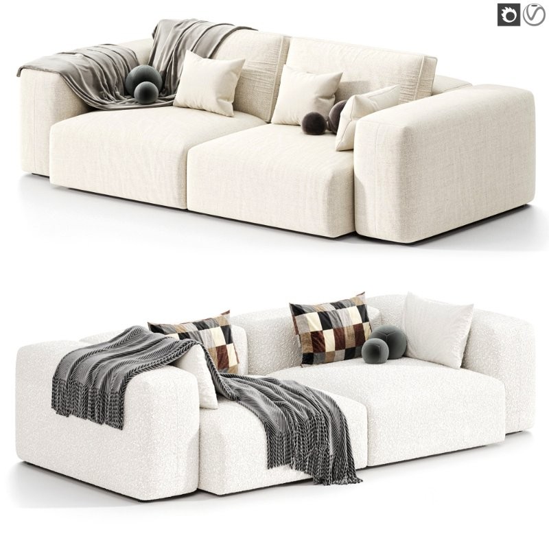 Straight sofa Fiji two section Image 3