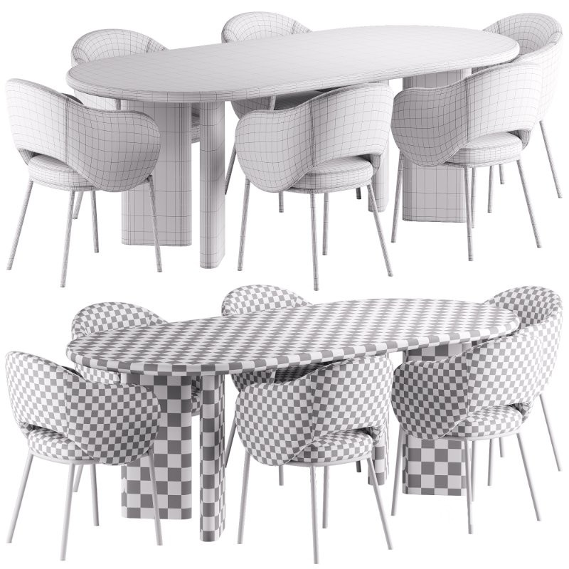 Daisy Dining Chair and Almont Table Image 8