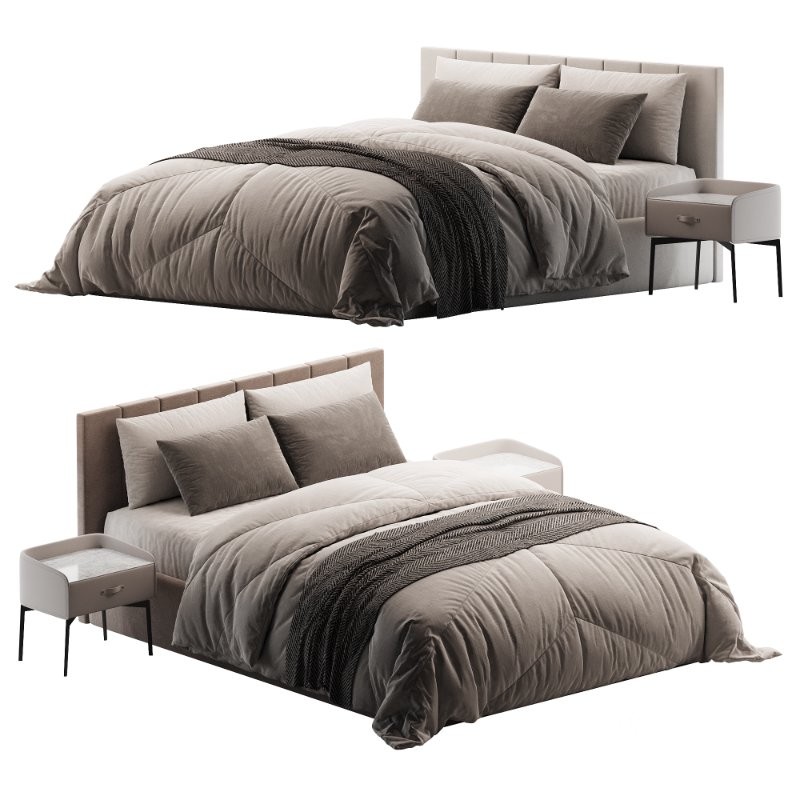 Portland double bed Image 1