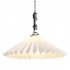 Vintage Pleated Pendant Lampshade Chandelier - Thumbnail 6
