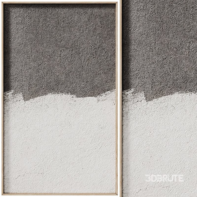 Decorative 3D Art Relief Panel 156 Set Image 3