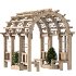 Wooden Garden Arbor 03 - Thumbnail 1
