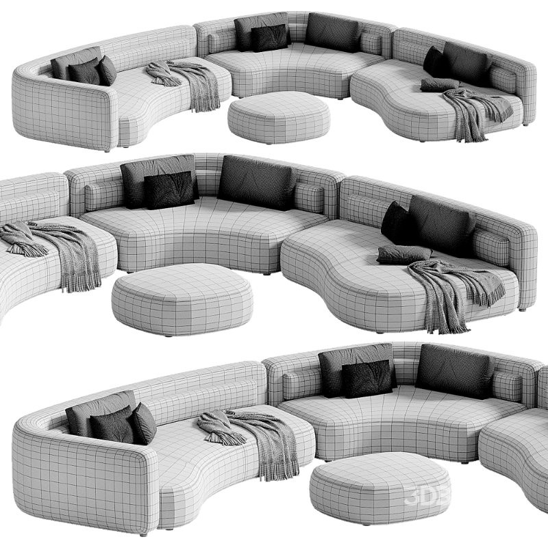 Bezier Modular Sofa by Minotti Image 7