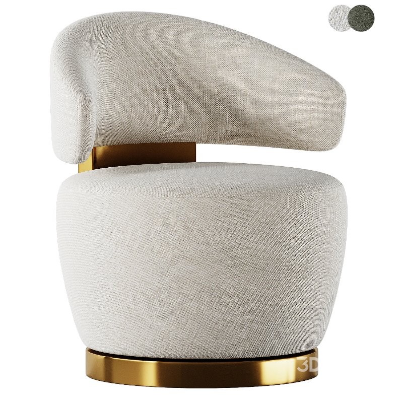 Austin Swivel Chair Oat Image 1