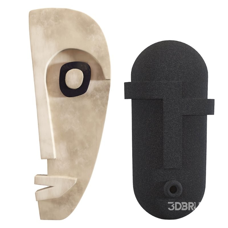 Cream Black Wall Art Image 4