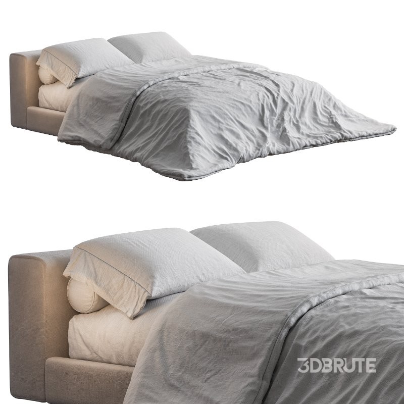 Minimalistic Modern Bed Image 1