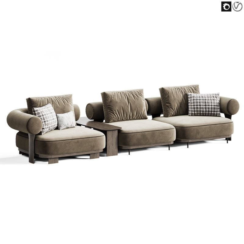 Kyoto Sofa By Saloni Image 2