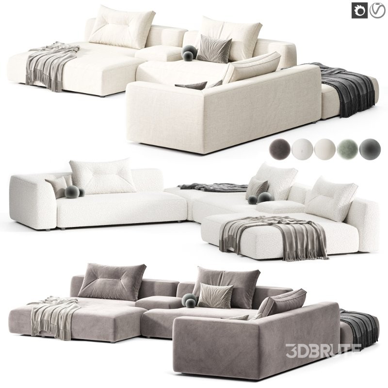 Sofa Duo 2 modules Image 1