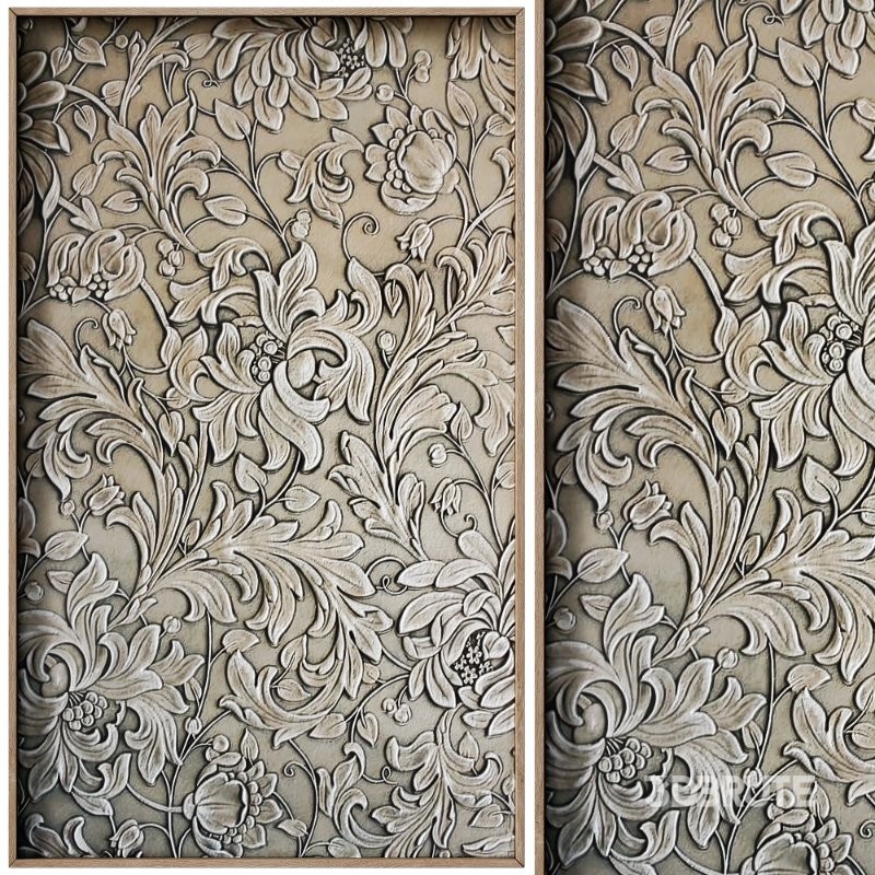Decorative 3D Panel ART RELIEF 90 Image 1