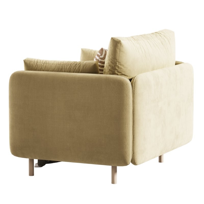 Streamdale Modern Upholstered Accent Chair Image 4