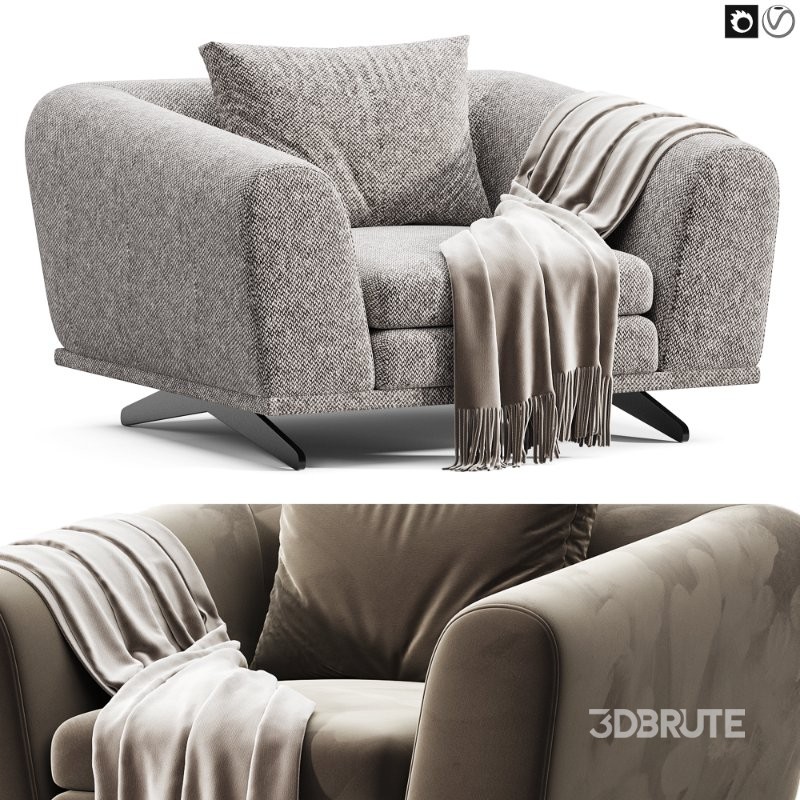 New Castle Soft Armchair Image 6